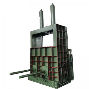 China Vertical Scrap Baler Used For Plastic Waste Paper Baling Cans Baling Light Metal Baling Press Machine wholesale