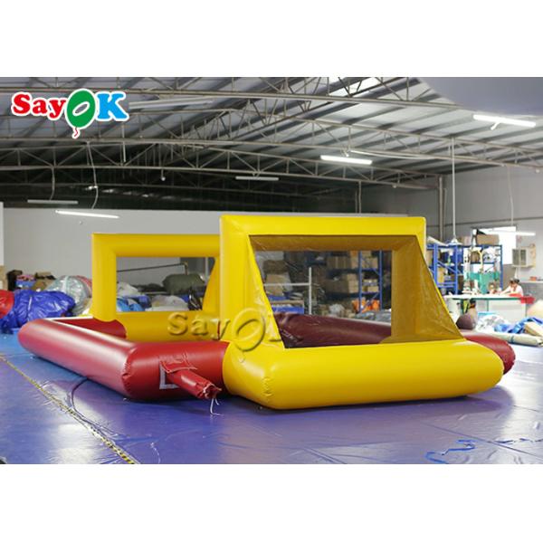 Inflatable Soccer Ball Game Interactive Inflatable Sports Games Airtight Pvc Soccer Field