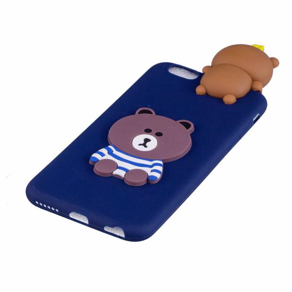 Fashion Cute TPUSoft Animal Papa Fruit Stretching Cell Phone Case For iPhone 7/8