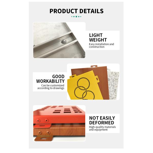 High Quality Fluorocarbon Sprayed Aluminum Veneer For Exterior Walls Of Buildings Made In China