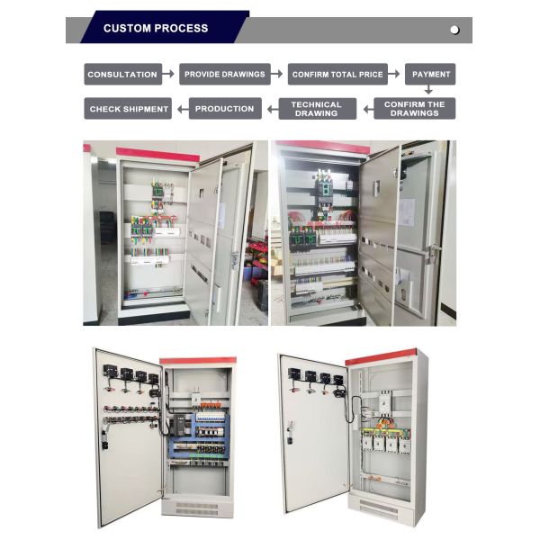 Customized Outdoor Waterproof And Corrosion Resistant 10-400A Power Supply Cabinet