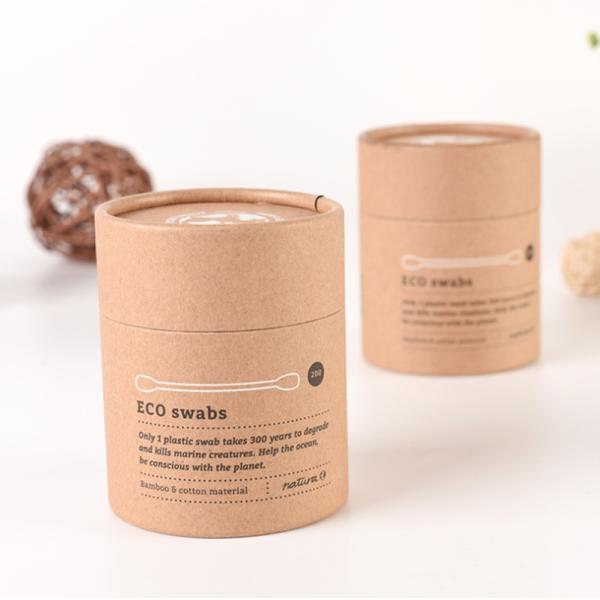 Customized Luxury Candle Packaging Tube boxes Matt PP Lamination 1.5mm Cardboard