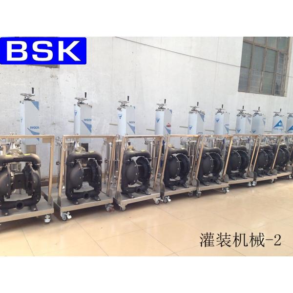 Self Priming Mechanically Operated Diaphragm Pump / Pneumatic Metering Pump 70m Maximum Lift