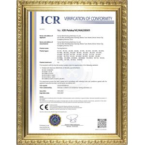 Foshan Boshi Packing Machinery Co., Ltd. Certifications