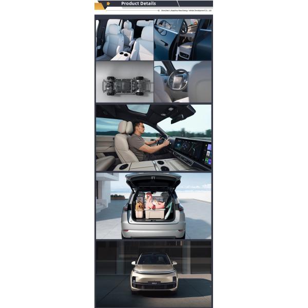 Li Xiang Li L9 MAX 7 Seater Hybrid Electric Rav4 ACC 4wd Euro VI Aluminium Alloy Used Car