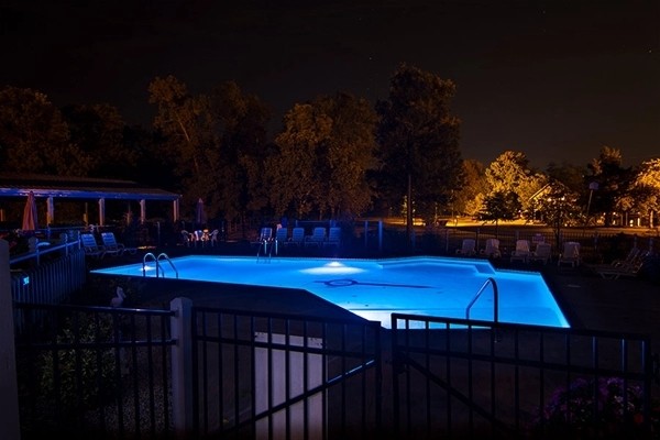 Cool / Warm White IP68 LED Underwater Light 12V 2835 SMD 18w 2 Years Warranty