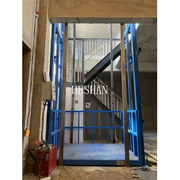2000KG Residential Cargo Lift Hydraulic Outdoor Goods Lift For Mezzanine Floor