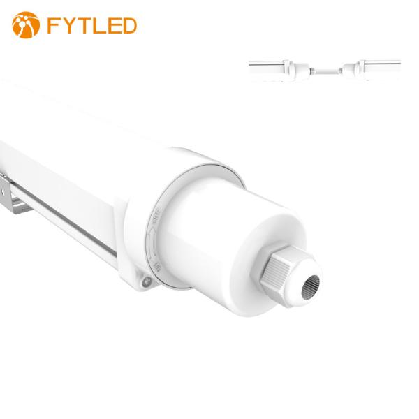 Flicker Free Driver 14300lm 110W IP65 LED Tube Light , Cool White LED Tube