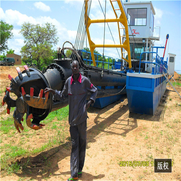 Customized Cutter Suction Sand Dredging Machine 7 Meter 10m 16m Depth