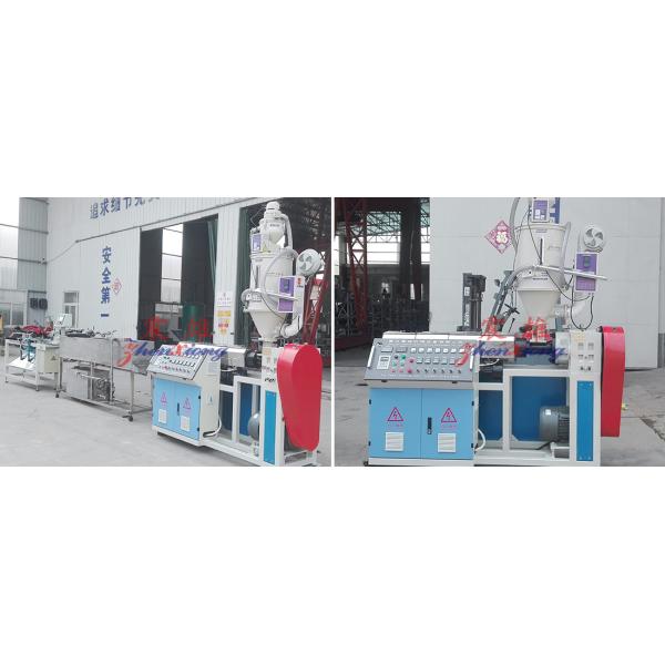 PVC Single Screw Profile Production Line Slow Pvc Profile Extruder Machine