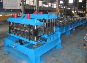 China Color Steel Roofing Tile Forming Machine ,  Sheet Metal Forming Machines Double Press Mould wholesale