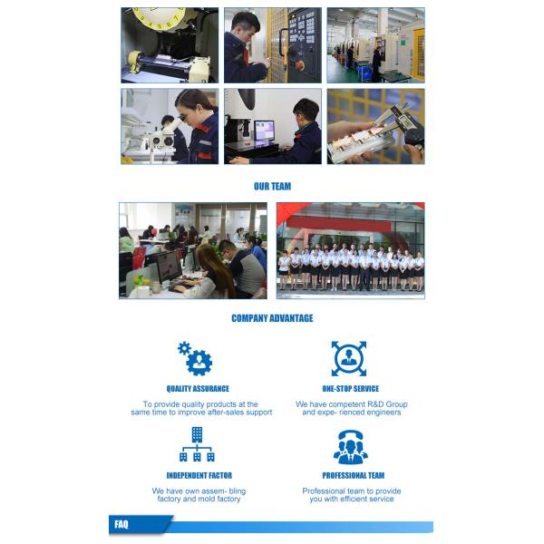 High Performance CNC Stainless Steel Parts 0.01 Mm Tolerance 100% Inspection