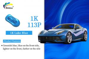 China 1K Lake Blue Automotive Refinish Paint with High Solid, Transparent, Luminosity wholesale