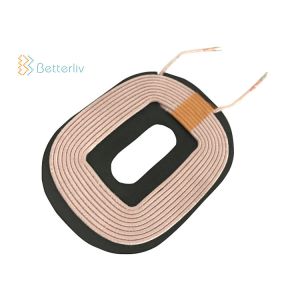 China 7.5W Wireless Charging Coil Diy , ISO9001 Wireless Power Coil on sale