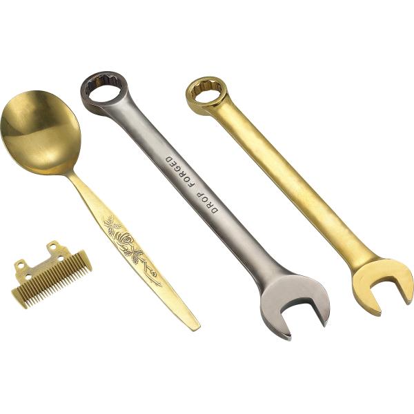 Full Auto Touch Screen Control System Stainless Steel Brass Cabinet Door Knob PVD System