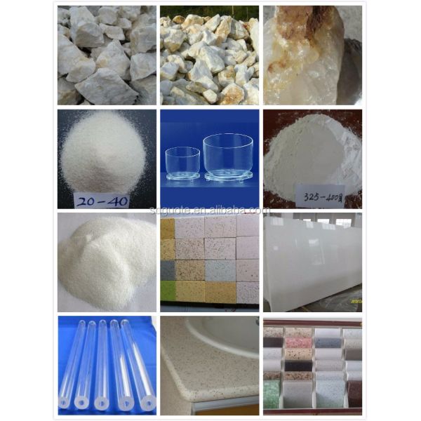 4-120 Mesh Quartz Sand Processing with High Pure Sand Making Machine Production Line