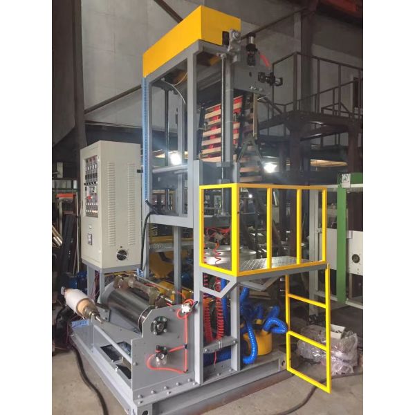 HDPE PE Blown Film Extrusion Machinery Single Screw 3 Phase