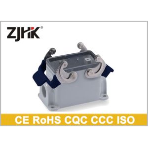H10B-BK-2L 09300100301 Industrial Connector Hood And Housing With Bottom Open