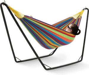 China Hammocks with Stand Included, Space Saving Steel V-Type, Standing Hammocks, Indoor Outdoor Patio Yard on sale