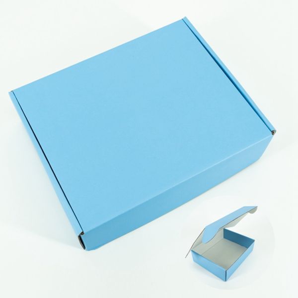 Custom Plated Lvory Board Box Folding Airplane Paper Box for Thank You Gift Packaging