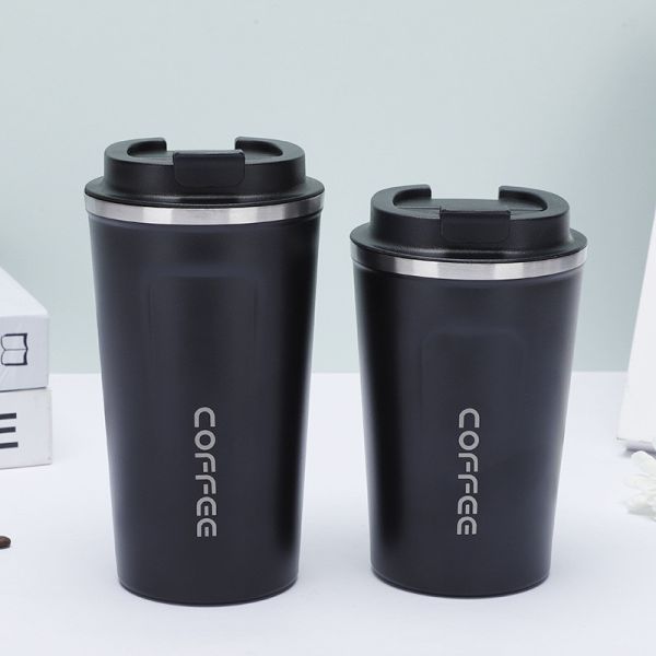 Vacuum Insulated Stainless Steel Coffee Mug With Spill Proof Lid 510ml