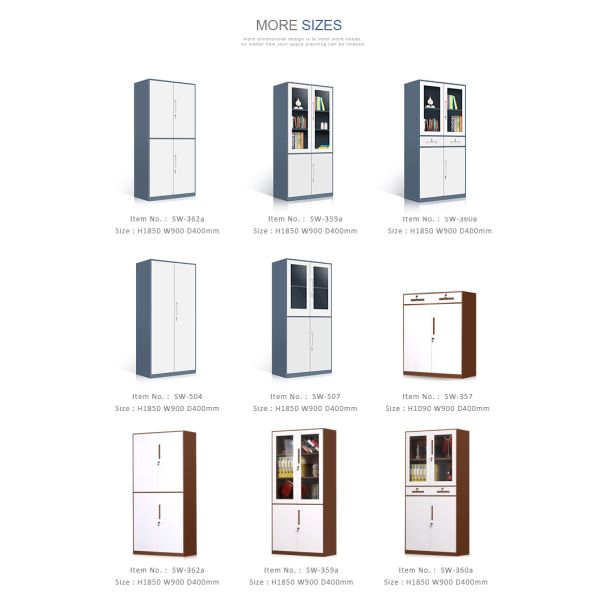 China factory lateral steel office furniture filing cabinet for file storage