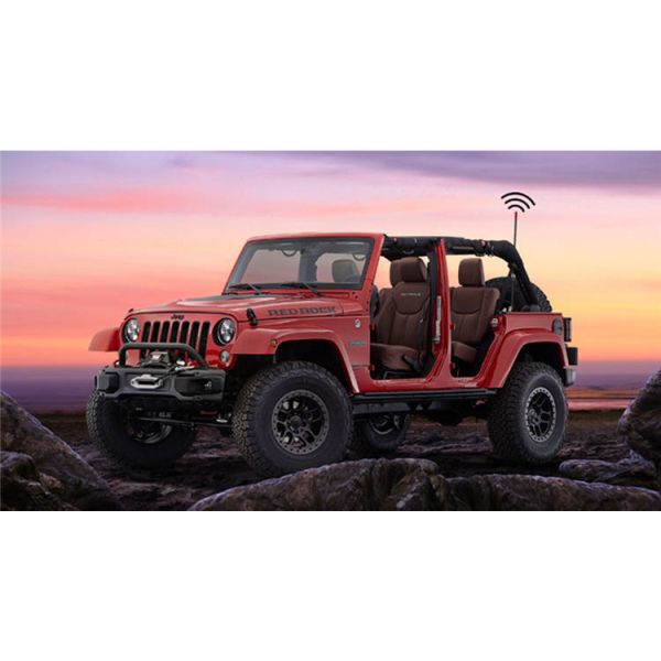 Fiberglass 27Mhz Car Cb Radio Antenna 102 Inch Cb Whip Antenna Customized Frequency