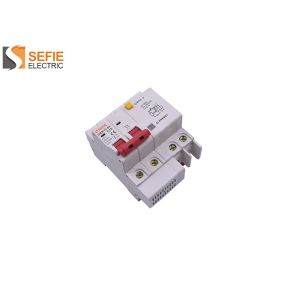 China 3 Pole 220v Residual Current Circuit Breaker with Overcurrent Protection wholesale