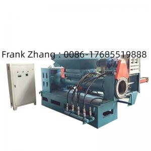 China Force Feeding Single Screw Rubber Extruder Machine With Strainer on sale