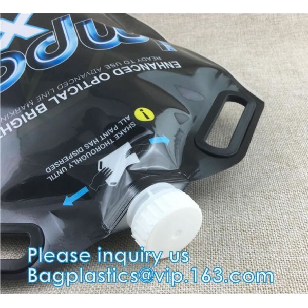 Household Spout Pouches For Liquid Refill Soap Packaging Plastic Bag With Spout Hand Sanitizer Gel Packaging Liquid Soap