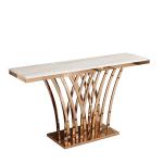 Luxury Crystal Venetian Mirrored Console Table Rectangular