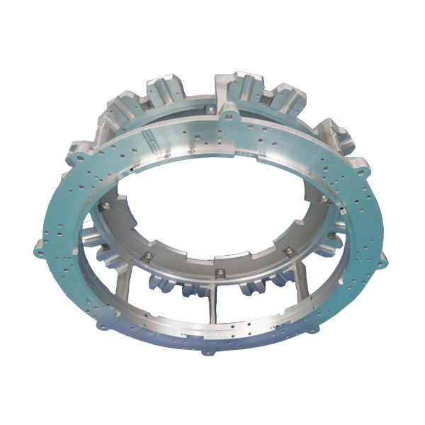 Double Plate Textile Machine Components , Precision Machining Casting Aluminum