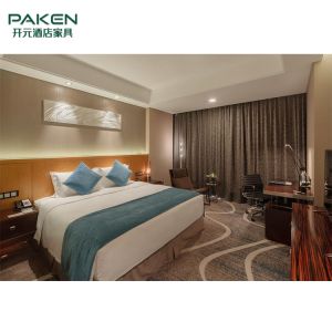 Simple 4 Star Veneer Hotel Bedroom Furniture Sets