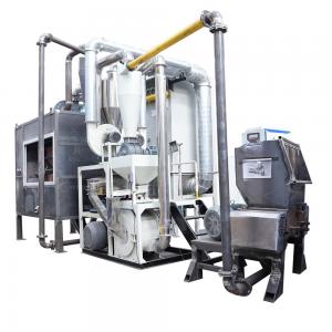 China High Voltage Electrostatic Separation Aluminum Plastic Separating Plant 85kw Automatic wholesale