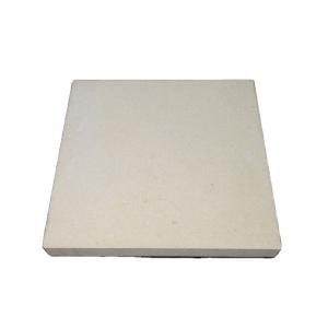 China Yellow Refractory Material Pizza Stone Smooth Surface Superior Baking Results wholesale