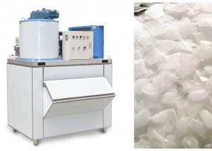 China Seawater Ice Flake Making Machine 2 Tons / Day Flake Ice Machine For Fish on sale