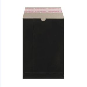 Buy cheap Black 160mm Width 230mm Length Cardboard Mailing Envelopes from wholesalers