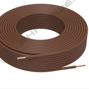 China Power Cord 1*2.5mm² H07V-K CE CCC VDE RV Flame Retardant Insulation BC Bare Copper Core 450/750V Brown Single Core wholesale