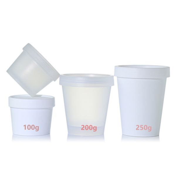 SGS 200ml 250ml Wide Mouth Cosmetic Jar