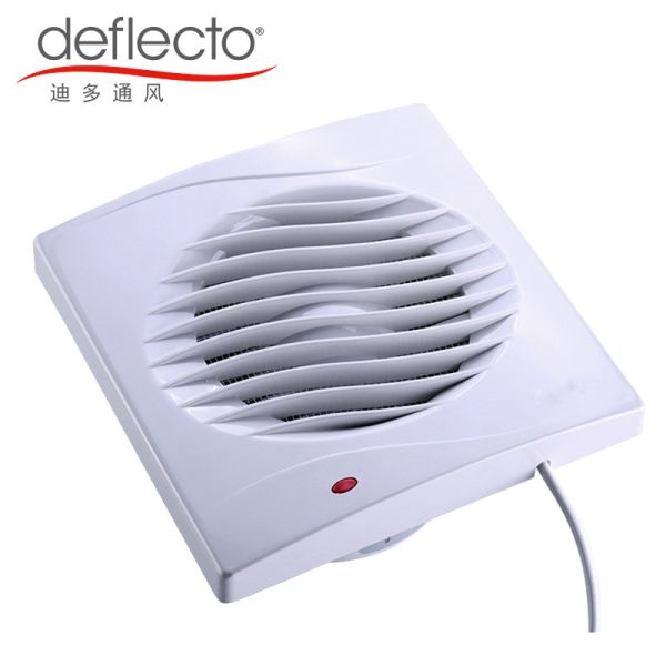 Wall Mounted Bathroom Ventilation Fan 4'' Bathroom Exhaust Fan Roof Vent