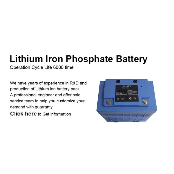 Promotional 12V Lithium Iron Phosphate Battery Pack 12.8v Lifepo4 Battery