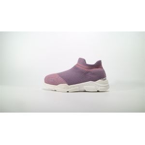 China Lightweight Breathable Flexible Running Shoes Upper Womens Knit Sneakers on sale