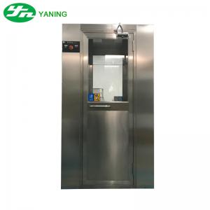 China Double Side Blow Cleanroom Air Shower Stianless Steel 304 Material 1150W Power wholesale