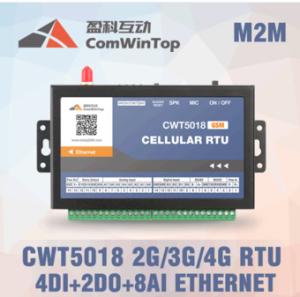 China CWT5018 4g Ethernet Modbus RTU data logger with Rs232 and Rs485` wholesale