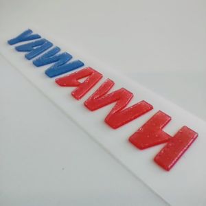 TPU Rubber Silicone Heat Transfer Logo Embossed Garment Iron On Logo Transfers