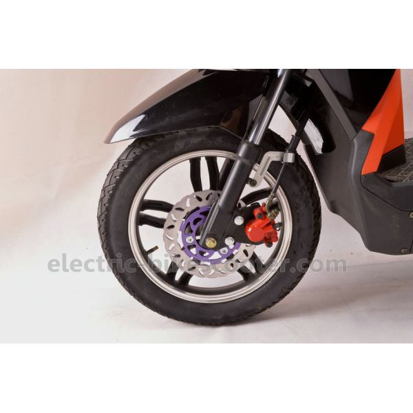 16 Inch Pedal Assisted Electric Scooter 250W 48V Lead Acid Gel Battery