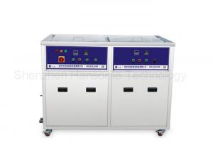 China Double Tank SMT Ultrasonic Cleaning Equipment With Cleaning / Drying Function wholesale