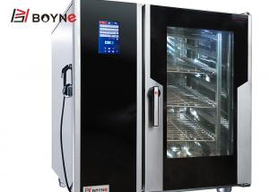 China Digital Commercial Kitchen Cooking Equipment Combi Steam 18.5kw 380V Easily Swithched wholesale