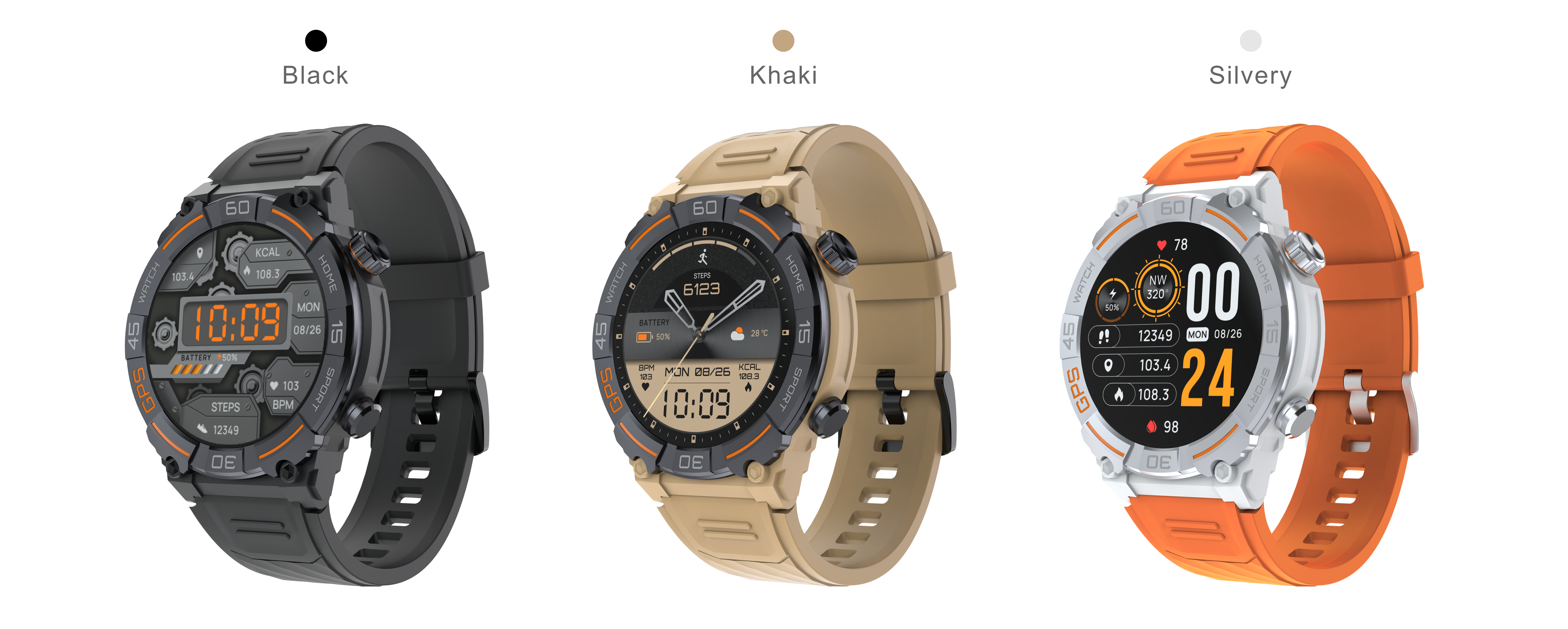 High Quality MG02 GPS Bluetooth Call Smart Watch