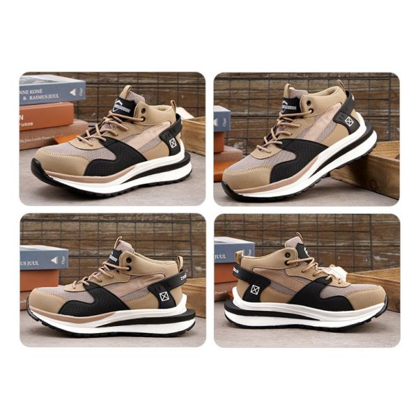 Light Work Shoes Kevlar Anti-proof Safety Sheos Novel Fashionable Mens Comfortable Safety Shoes Practical